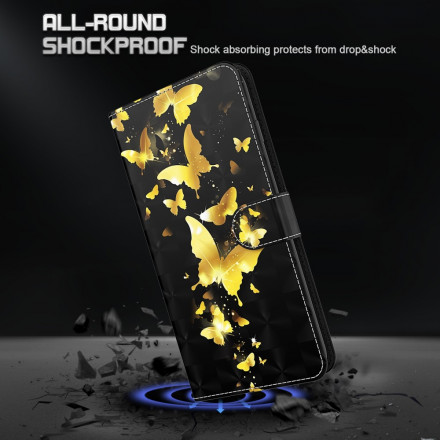 Housse Samsung Galaxy S21 Ultra 5G Papillons Jaunes Housse Samsung Galaxy S21 Ultra 5G Papillons Jaunes
