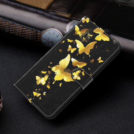 Housse Samsung Galaxy S21 Ultra 5G Papillons Jaunes Housse Samsung Galaxy S21 Ultra 5G Papillons Jaunes