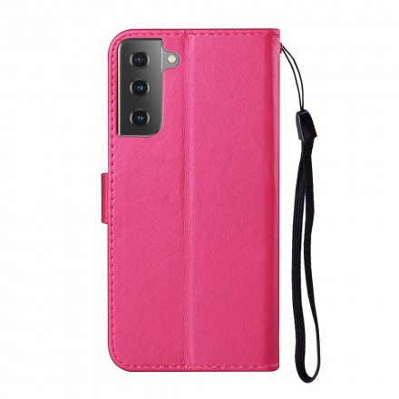 Housse Samsung Galaxy S21 5G Unique Design avec Lanière Housse Samsung Galaxy S21 5G Unique Design avec Lanière