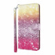 Housse Samsung Galaxy S21 Ultra 5G Dégradé Paillettes Magenta Housse Samsung Galaxy S21 Ultra 5G Dégradé Paillettes Magenta