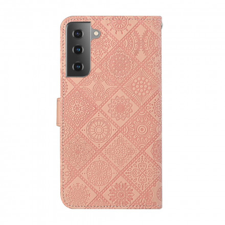 Housse Samsung Galaxy S21 5G Motif Tapisserie