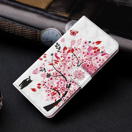 Housse Samsung Galaxy S21 Ultra 5G Arbre Rose Housse Samsung Galaxy S21 Ultra 5G Arbre Rose