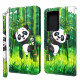 Housse Samsung Galaxy S21 Ultra 5G Panda et Bambou Housse Samsung Galaxy S21 Ultra 5G Panda et Bambou