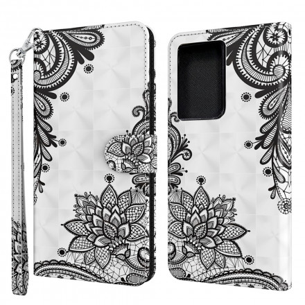 Housse Samsung Galaxy S21 Plus 5G Chic Dentelle Housse Samsung Galaxy S21 Plus 5G Chic Dentelle