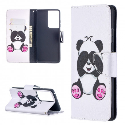 Housse Samsung Galaxy S21 Ultra 5G Panda Fun Housse Samsung Galaxy S21 Ultra 5G Panda Fun