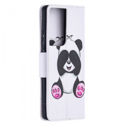 Housse Samsung Galaxy S21 Ultra 5G Panda Fun Housse Samsung Galaxy S21 Ultra 5G Panda Fun