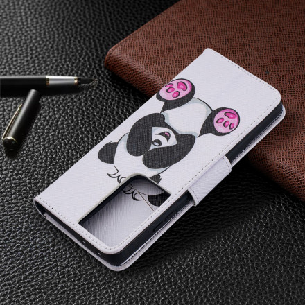 Housse Samsung Galaxy S21 Ultra 5G Panda Fun Housse Samsung Galaxy S21 Ultra 5G Panda Fun