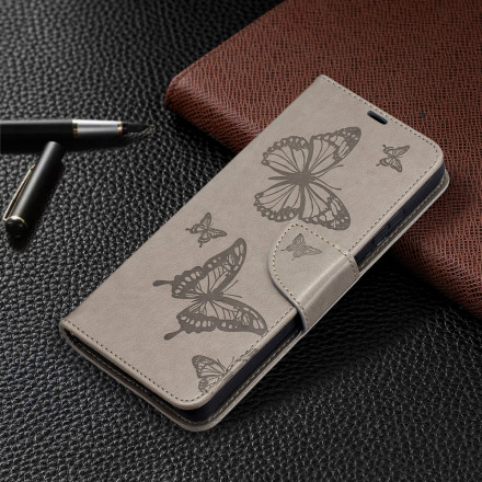 Housse Samsung Galaxy S21 Ultra 5G Les Papillons en Vol avec Lanière Housse Samsung Galaxy S21 Ultra 5G Les Papillons en Vol avec Lanière