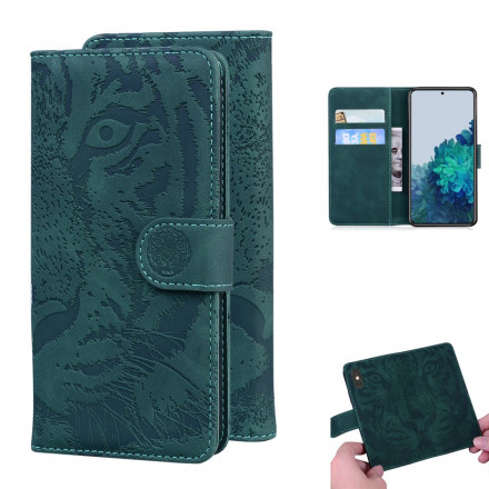 Housse Samsung Galaxy S21 5G Empreinte Face de Tigre Housse Samsung Galaxy S21 5G Empreinte Face de Tigre