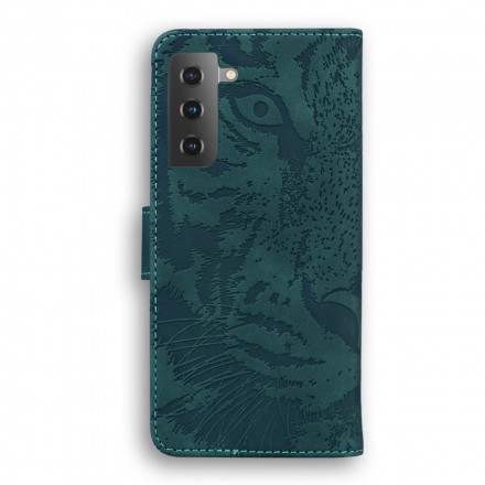 Housse Samsung Galaxy S21 5G Empreinte Face de Tigre Housse Samsung Galaxy S21 5G Empreinte Face de Tigre