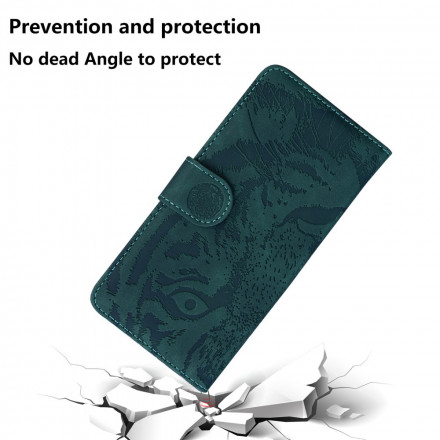 Housse Samsung Galaxy S21 5G Empreinte Face de Tigre Housse Samsung Galaxy S21 5G Empreinte Face de Tigre