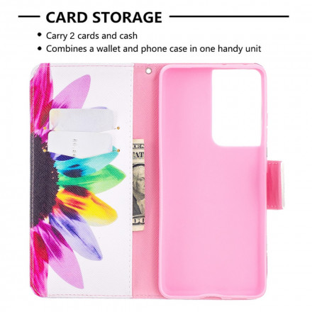 Housse Samsung Galaxy S21 Plus 5G Fleur Aquarelle Housse Samsung Galaxy S21 Plus 5G Fleur Aquarelle