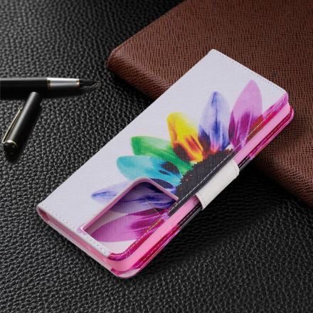 Housse Samsung Galaxy S21 Plus 5G Fleur Aquarelle Housse Samsung Galaxy S21 Plus 5G Fleur Aquarelle