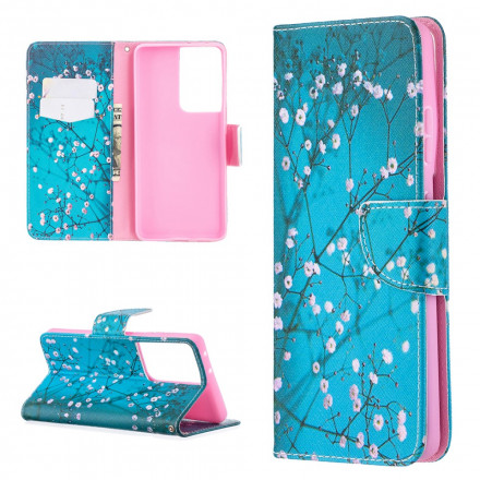 Housse Samsung Galaxy S21 Ultra 5G Arbre en Fleur Housse Samsung Galaxy S21 Ultra 5G Arbre en Fleur