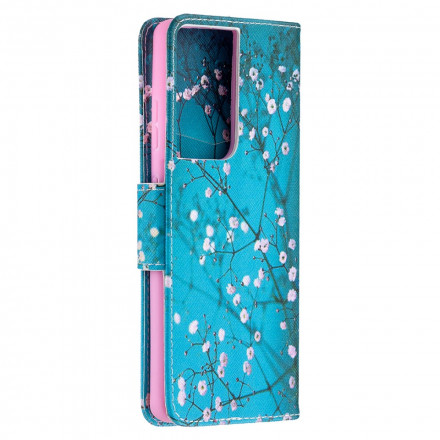 Housse Samsung Galaxy S21 Ultra 5G Arbre en Fleur Housse Samsung Galaxy S21 Ultra 5G Arbre en Fleur