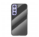 Coque Samsung Galaxy S21 5G Verre Trempé Fibre Carbone