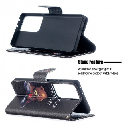 Housse Samsung Galaxy S21 Ultra 5G Ours Dangereux Housse Samsung Galaxy S21 Ultra 5G Ours Dangereux