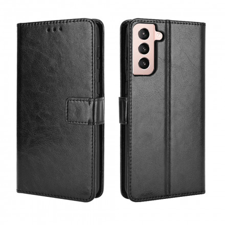 Housse Samsung Galaxy S21 5G Simili Cuir Flashy Housse Samsung Galaxy S21 5G Simili Cuir Flashy