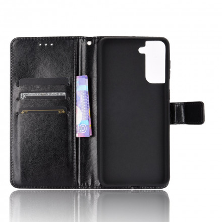 Housse Samsung Galaxy S21 5G Simili Cuir Flashy Housse Samsung Galaxy S21 5G Simili Cuir Flashy