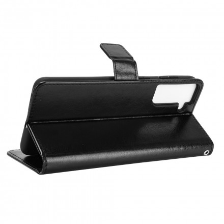 Housse Samsung Galaxy S21 5G Simili Cuir Flashy Housse Samsung Galaxy S21 5G Simili Cuir Flashy