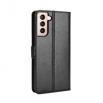 Housse Samsung Galaxy S21 5G Simili Cuir Flashy Housse Samsung Galaxy S21 5G Simili Cuir Flashy