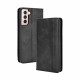 Flip Cover Samsung Galaxy S21 5G Effet Cuir Vintage Stylisé Flip Cover Samsung Galaxy S21 5G Effet Cuir Vintage Stylisé