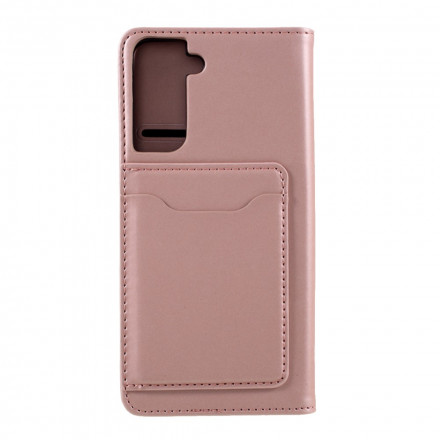 Flip Cover Samsung Galaxy S21 5G Porte-Carte Support Flip Cover Samsung Galaxy S21 5G Porte-Carte Support