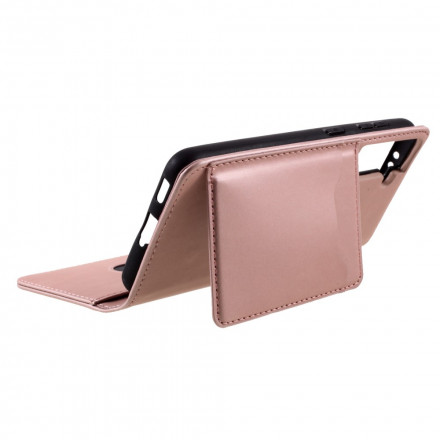 Flip Cover Samsung Galaxy S21 5G Porte-Carte Support Flip Cover Samsung Galaxy S21 5G Porte-Carte Support