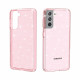 Coque Samsung Galaxy S21 5G Transparente Paillettes Coque Samsung Galaxy S21 5G Transparente Paillettes