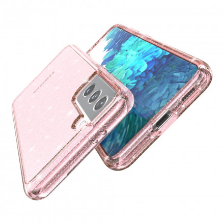 Coque Samsung Galaxy S21 5G Transparente Paillettes Coque Samsung Galaxy S21 5G Transparente Paillettes
