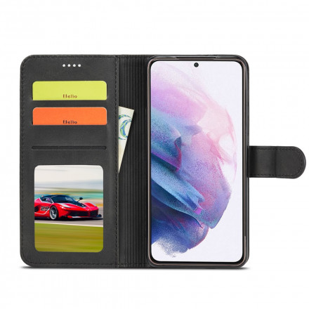 Housse Samsung Galaxy S21 5G LC.IMEEKE Effet Cuir Housse Samsung Galaxy S21 5G LC.IMEEKE Effet Cuir