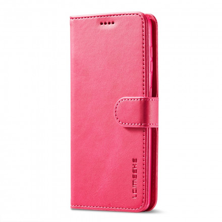 Housse Samsung Galaxy S21 5G LC.IMEEKE Effet Cuir