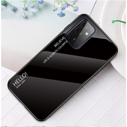 Coque Samsung Galaxy A72 5G Verre Trempé Hello