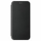 Flip Cover Xiaomi Mi 11 Fibre Carbone avec Anneau Support Flip Cover Xiaomi Mi 11 Fibre Carbone avec Anneau Support
