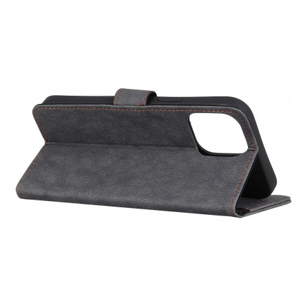 Housse Xiaomi Mi 11 Cuir Fendu Rétro KHAZNEH Housse Xiaomi Mi 11 Cuir Fendu Rétro KHAZNEH