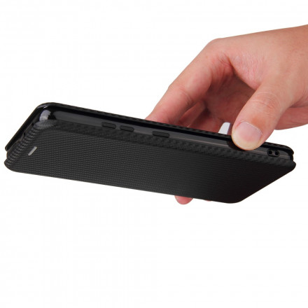 Flip Cover Samsung Galaxy S21 Ultra 5G Fibre Carbone Flip Cover Samsung Galaxy S21 Ultra 5G Fibre Carbone