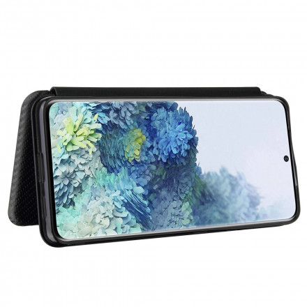 Flip Cover Samsung Galaxy S21 Ultra 5G Fibre Carbone Flip Cover Samsung Galaxy S21 Ultra 5G Fibre Carbone