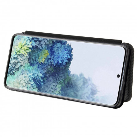 Flip Cover Samsung Galaxy S21 Ultra 5G Fibre Carbone Flip Cover Samsung Galaxy S21 Ultra 5G Fibre Carbone