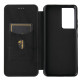 Flip Cover Samsung Galaxy S21 Ultra 5G Fibre Carbone Flip Cover Samsung Galaxy S21 Ultra 5G Fibre Carbone