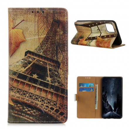Housse Xiaomi Mi 11 Tour Eiffel en Automne