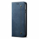 Flip Cover Samsung Galaxy A72 5G Tissu Jeans Flip Cover Samsung Galaxy A72 5G Tissu Jeans