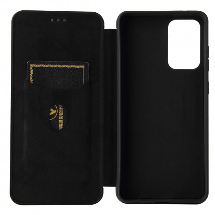 Flip Cover Samsung Galaxy A42 5G Fibre Carbone Flip Cover Samsung Galaxy A42 5G Fibre Carbone