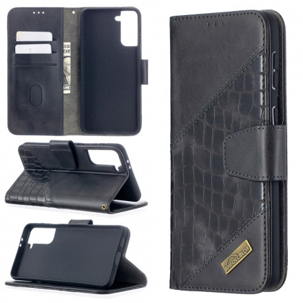 Housse Samsung Galaxy S21 Plus 5G Effet Peau de Crocodile Classique Housse Samsung Galaxy S21 Plus 5G Effet Peau de Crocodile Classique