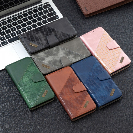 Housse Samsung Galaxy S21 Plus 5G Effet Peau de Crocodile Classique Housse Samsung Galaxy S21 Plus 5G Effet Peau de Crocodile Classique