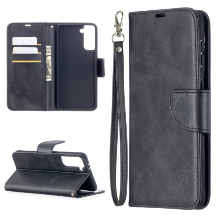 Housse Samsung Galaxy S21 Plus 5G Lisse Rabat Oblique Housse Samsung Galaxy S21 Plus 5G Lisse Rabat Oblique