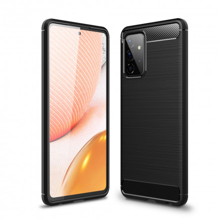 Coque Samsung Galaxy A72 Fibre Carbone Brossée Coque Samsung Galaxy A72 Fibre Carbone Brossée