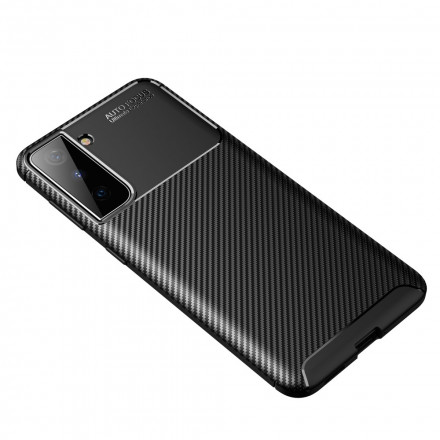 Coque Samsung Galaxy S21 Plus 5G Flexible Texture Fibre Carbone Coque Samsung Galaxy S21 Plus 5G Flexible Texture Fibre Carbone