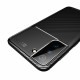 Coque Samsung Galaxy S21 Plus 5G Flexible Texture Fibre Carbone