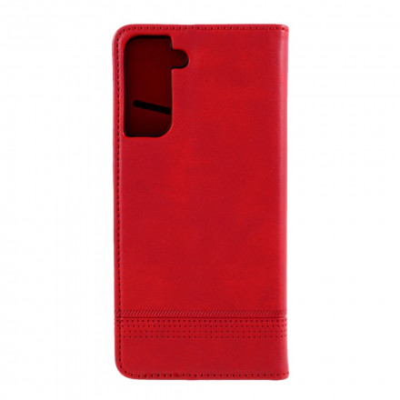 Flip Cover Samsung Galaxy S21 Plus 5G Style Cuir AZNS