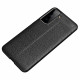Coque Samsung Galaxy S21 Plus 5G Effet Cuir Litchi Double Line Coque Samsung Galaxy S21 Plus 5G Effet Cuir Litchi Double Line